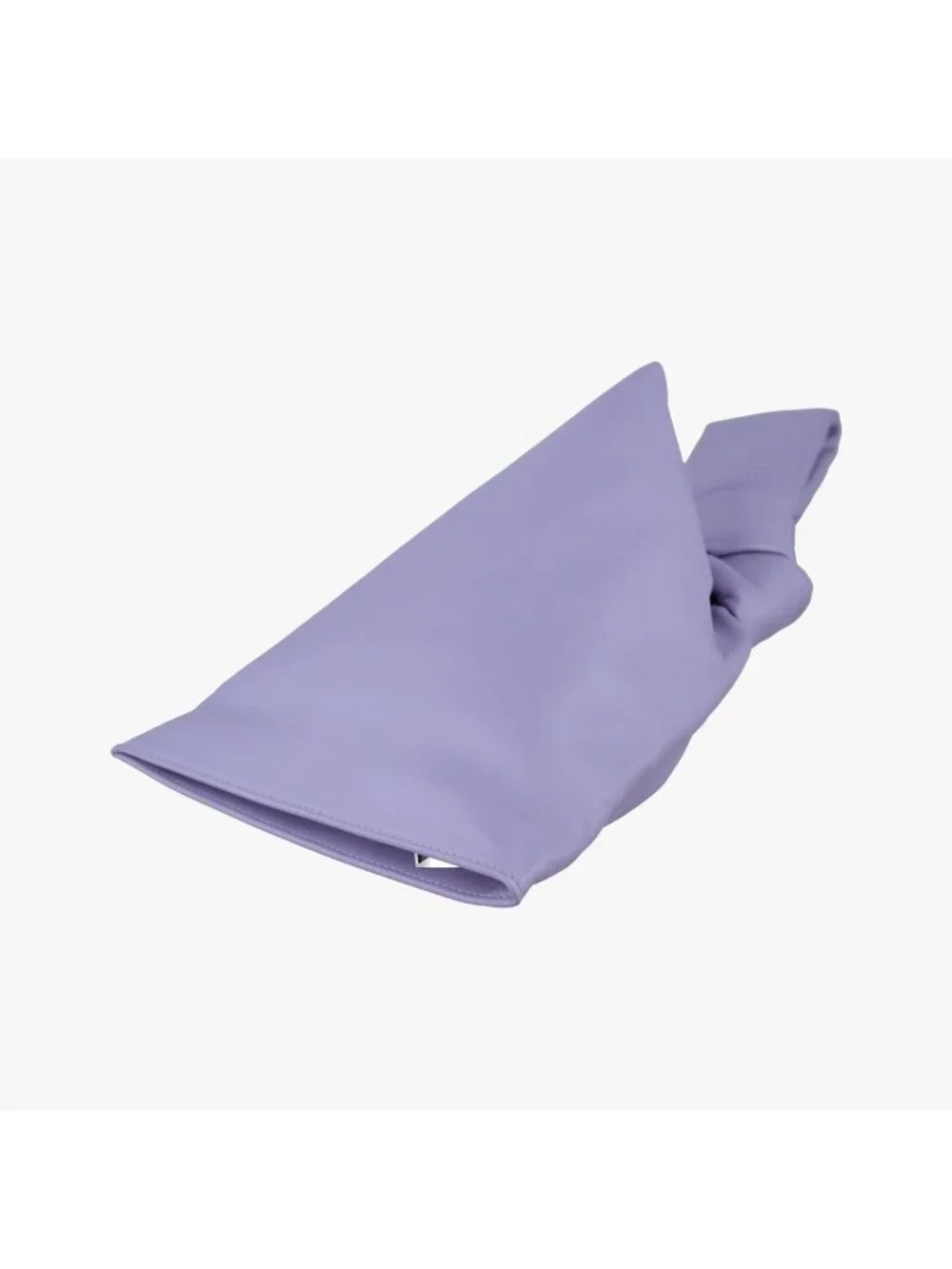 Bottega Veneta the Twist Purple Lambskin Clutch